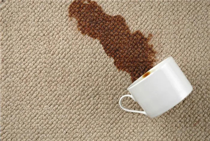 очистка дивана от кофе