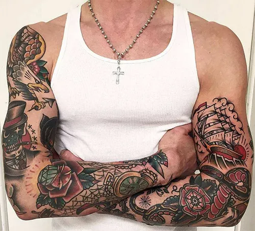 Татуировка в традиционном американском стиле, Олд Скул