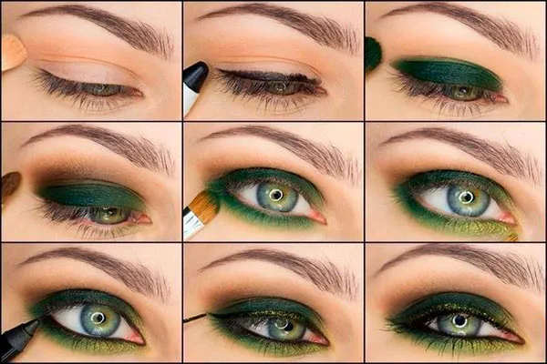 Макияж для зеленых глаз с фото