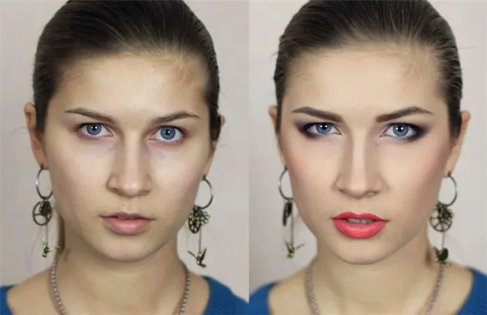 Глубоко посаженные глаза с иллюзией нависающего века требуют правильного макияжа