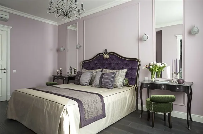 Дизайн спальни в классическом стиле - Мебель