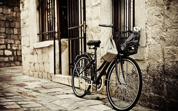 велосипед на улице