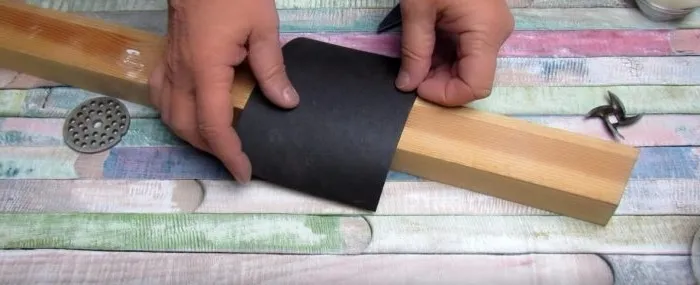 Наждачная бумага для заточки ножей мясорубки