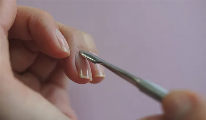 подготовка ногтевой пластины