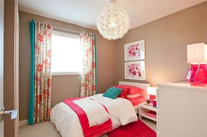 Дизайн бирюзовой спальни - Сочетания цветов