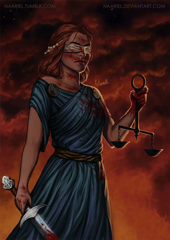 Фемида, греческая богиня правосудия