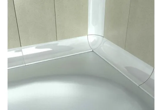 заделка стыка между акриловой ванной и стеной