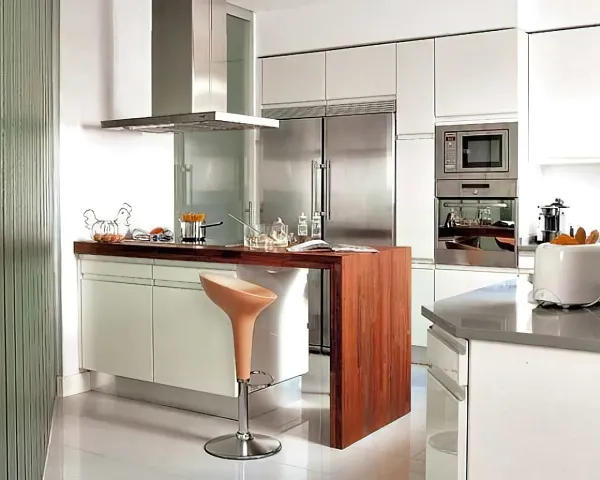 Барная стойка для кухни: варианты, размеры, чертежи, дизайн + фото