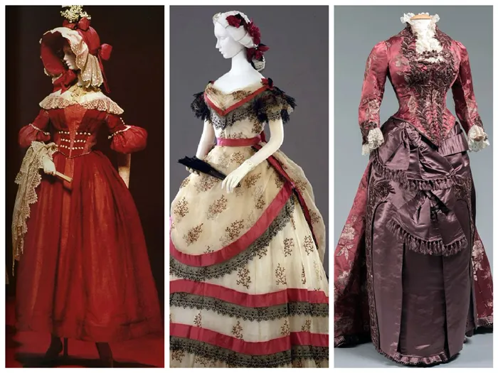 платья в стиле викторианской эпохи