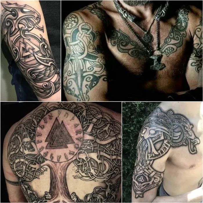 Скандинавские татуировки - Скандинавские татуировки для мужчин - Скандинавские татуировки для мужчин