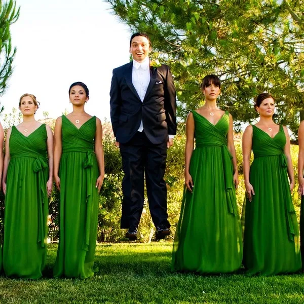 платья зеленого цвета на свадьбе