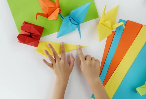 сердце оригами из бумаги своими руками
