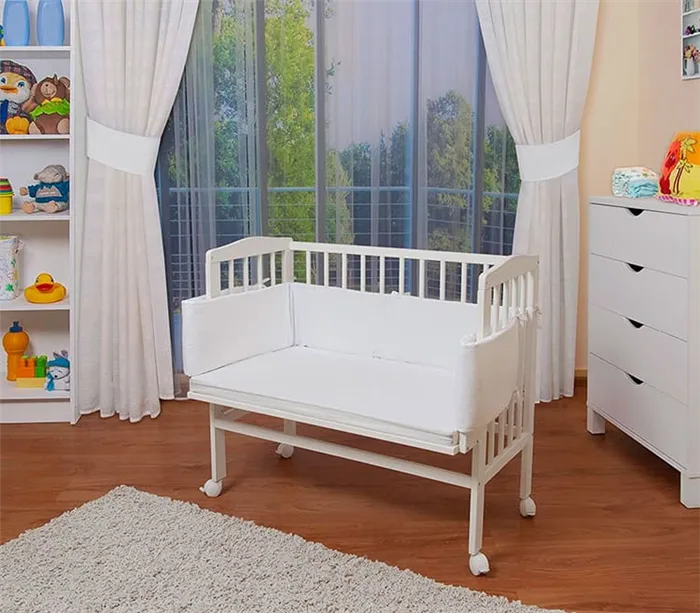 Приставная кровать для детей до 1 года