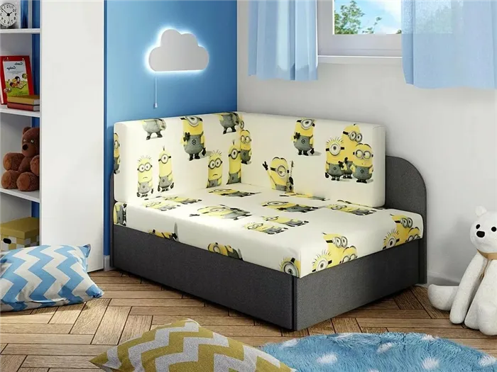 детский диван кровать фото дизайна