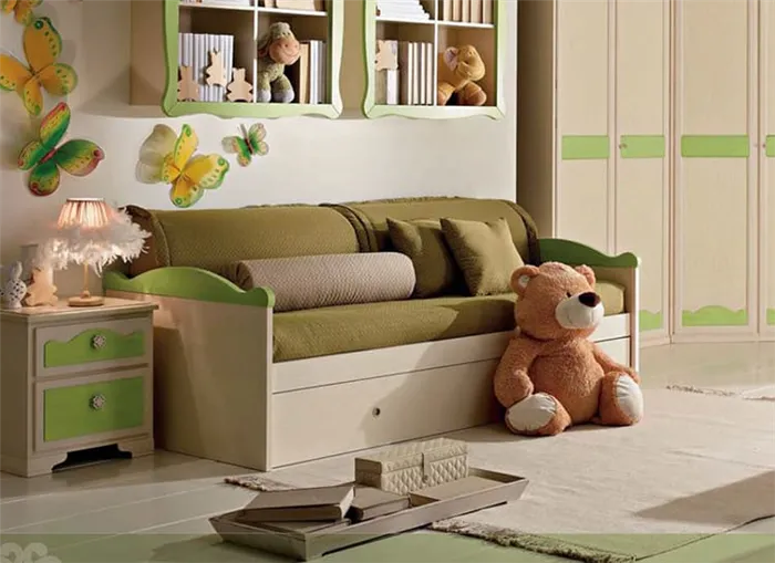 Главное, правильно выбрать для ребёнка удобный и безопасный диванчик