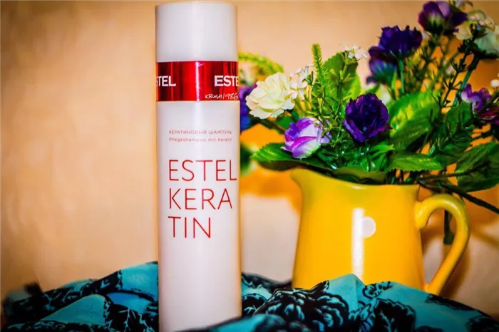 Кератиновый шампунь для волос estel keratin — полный обзор средства