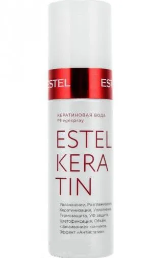 Вода кератиновая для волос / KERATIN 100 мл, ESTEL PROFESSIONAL