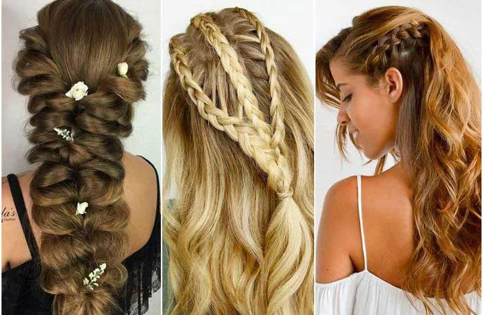  Взрослые прически с силиконовыми резинками для волос разной длины Awesome braided hairstyles