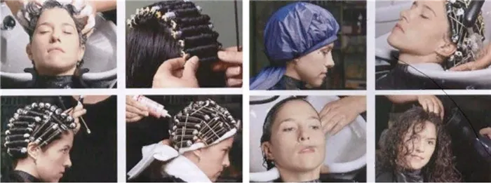 Биозавивка на средних волосах поэтапное выполнение