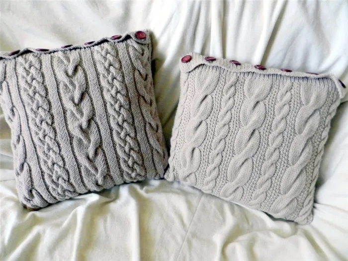 Наволочки на подушки - чехлы с молнией и варианты выкройки для пошива своими руками (102 фото)