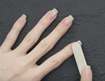 полировка ногтевой пластины