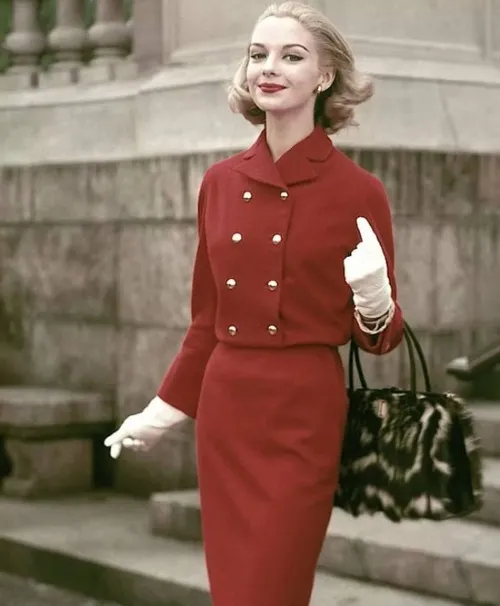 Мода 50-х годов женщины. Фото
