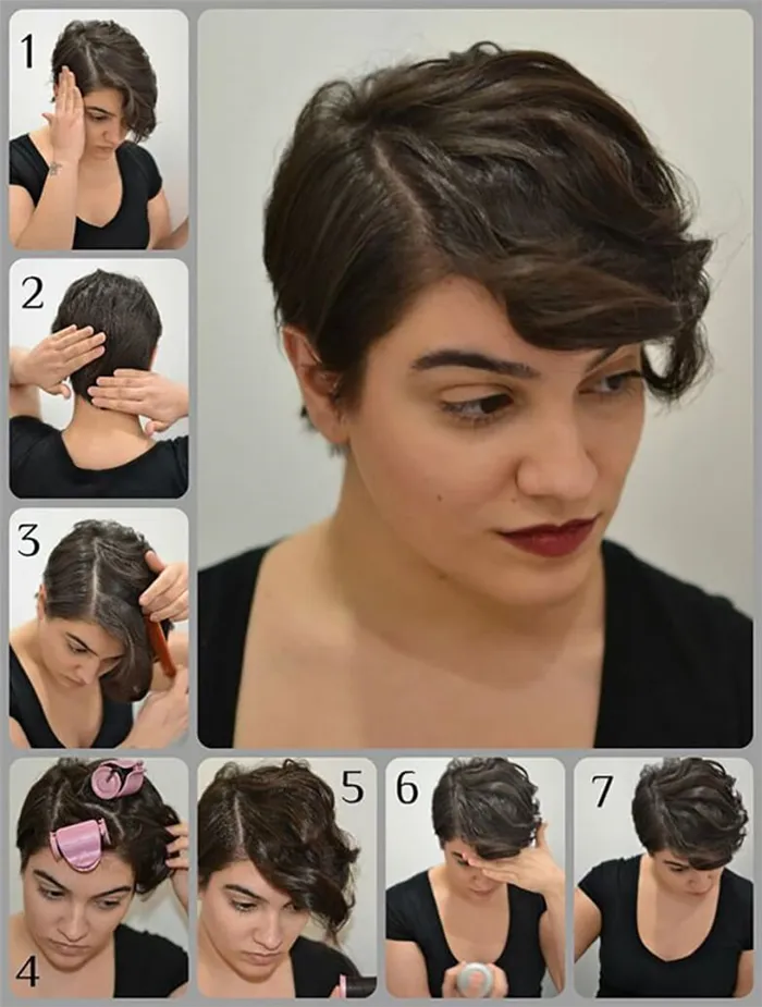 Идеи простых причесок на короткие волосы на каждый день - фото и видео пошагово