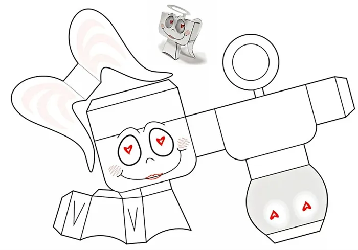 Схема для изготовления робота