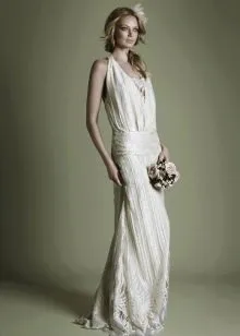 Свадебное платье русалка в стиле арт-деко