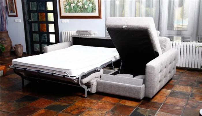 Угловой диван для сна с механизмом 