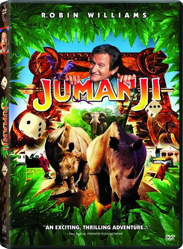 Джуманжи — фильм с Робином Уильямсом в главной роли.