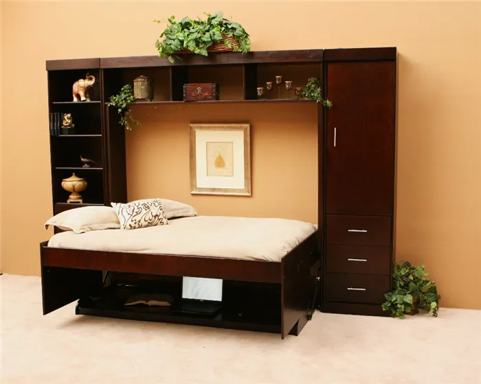 Перед установкой мебели нужно определиться с высотой шкафа, которая бы подошла для каждого члена семьи