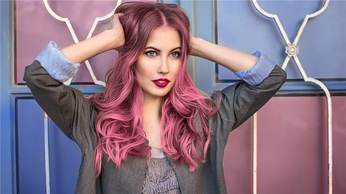 50 оттенков розового: самый модный цвет для ярких прядей на светлых волосах