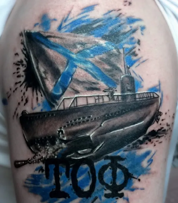 морские татуировки для мужчин