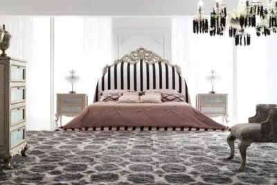 Шикарный дизайн спальни в стиле барокко: оригинальные идеи оформления фото. Спальня в стиле барокко.