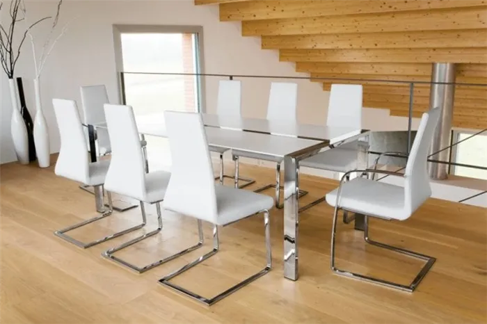 Современные стулья для гостиной в стиле хай-тек