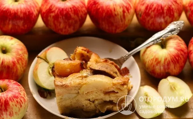 Яблоки с легкой кислинкой отлично подходят для приготовления домашних пирогов и других кулинарных шедевров