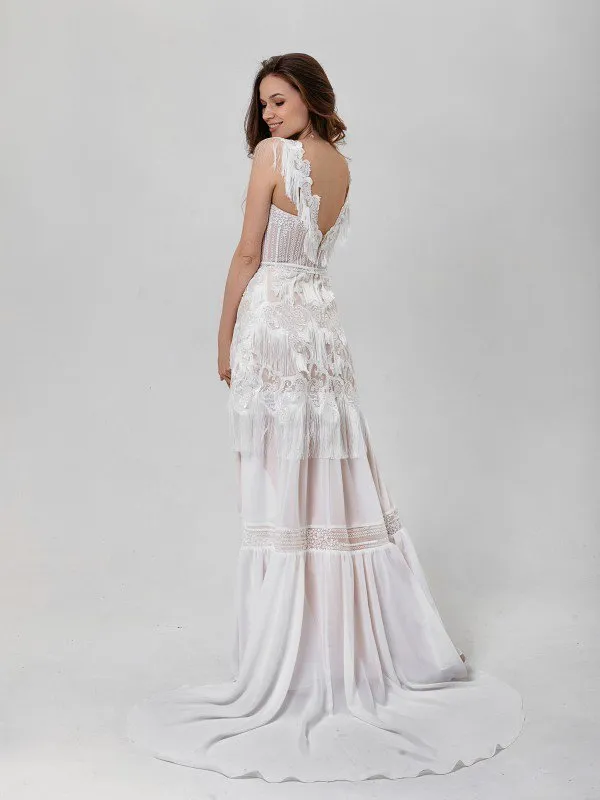 Свадебное платье бохо Adora 434