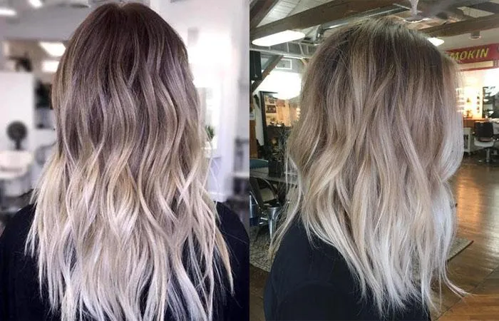 Пепельный цвет волос: популярные оттенки. Пепельно серый цвет волос.