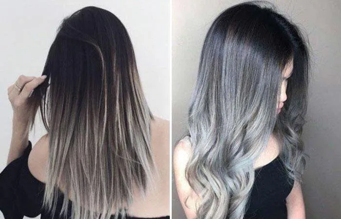 Пепельный цвет волос: популярные оттенки. Пепельно серый цвет волос.