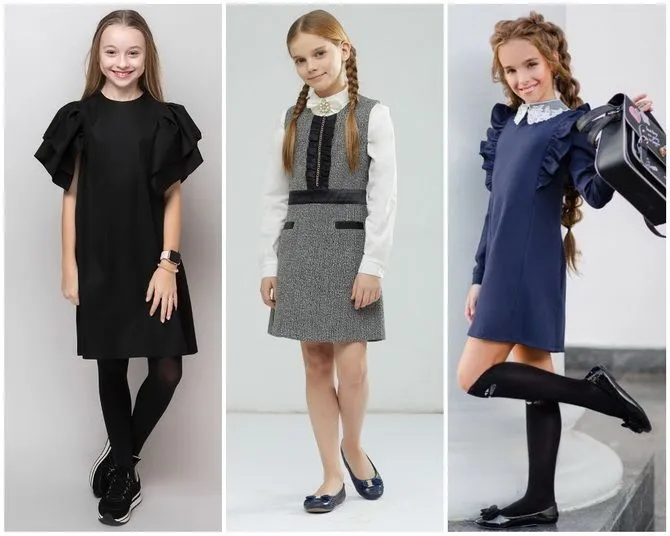 Школьные платья для девочек: самые модные тенденции 2021-2022 года 16