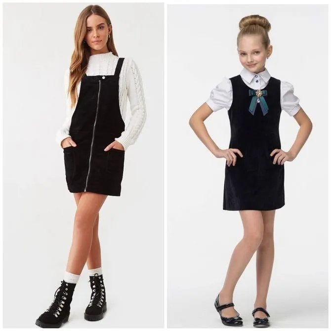 Школьные платья для девочек: самые модные тенденции 2021-2022 года 5