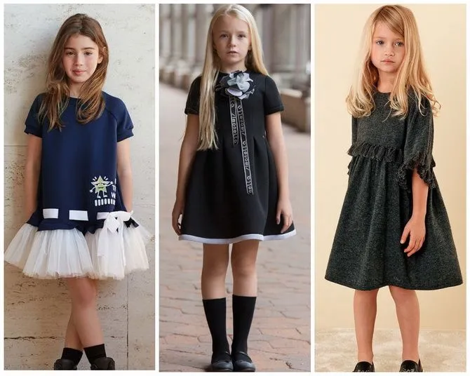 Школьные платья для девочек: самые модные тенденции 2021-2022 года 15