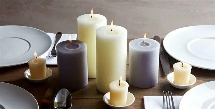 Выбор толщины фитиля зависит от воска и размера свечи