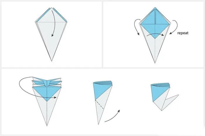 Мастер-класс по сборке хризантемы-оригами