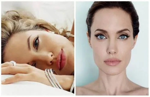Angelina Jolie без косметики