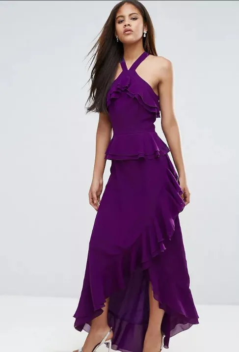 платья фиолетновое