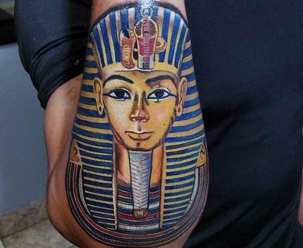 Эскиз Египетской татуировки бог Гор