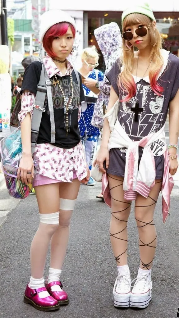 Харадзюку мода Японии