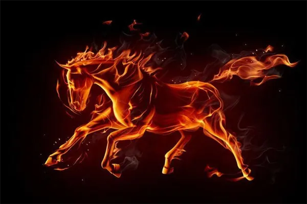 Огнегривый конь, символ 2023 года по славянскому календарю